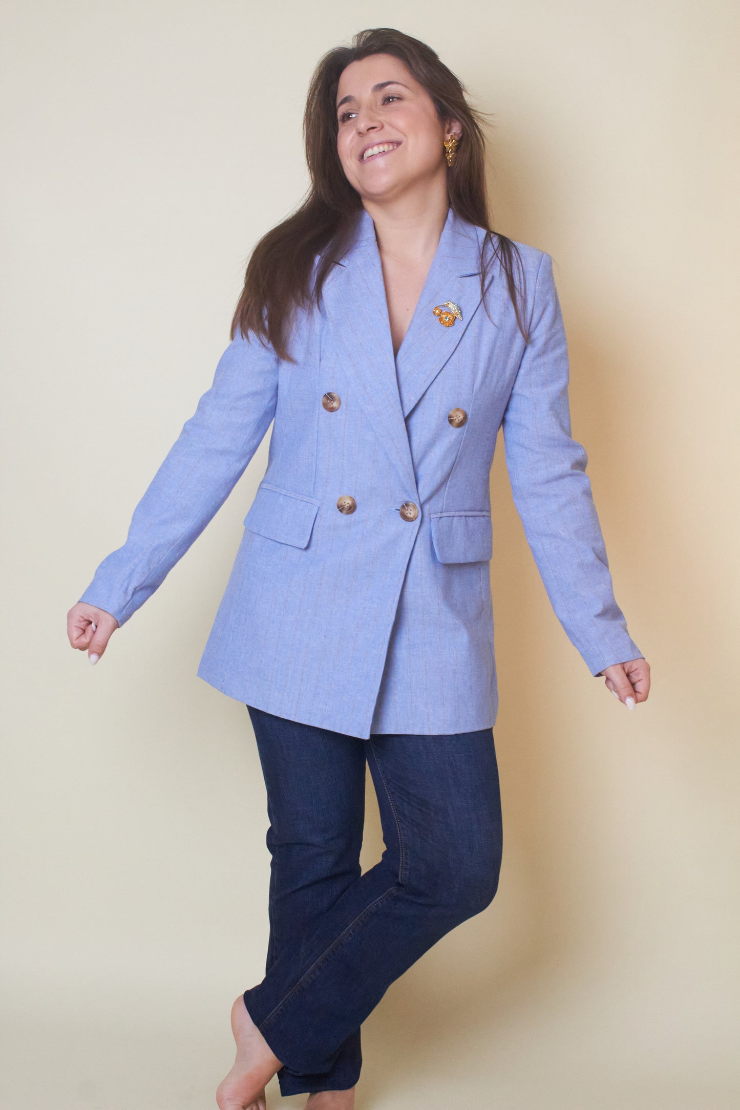 Blazer Risca Diplomática