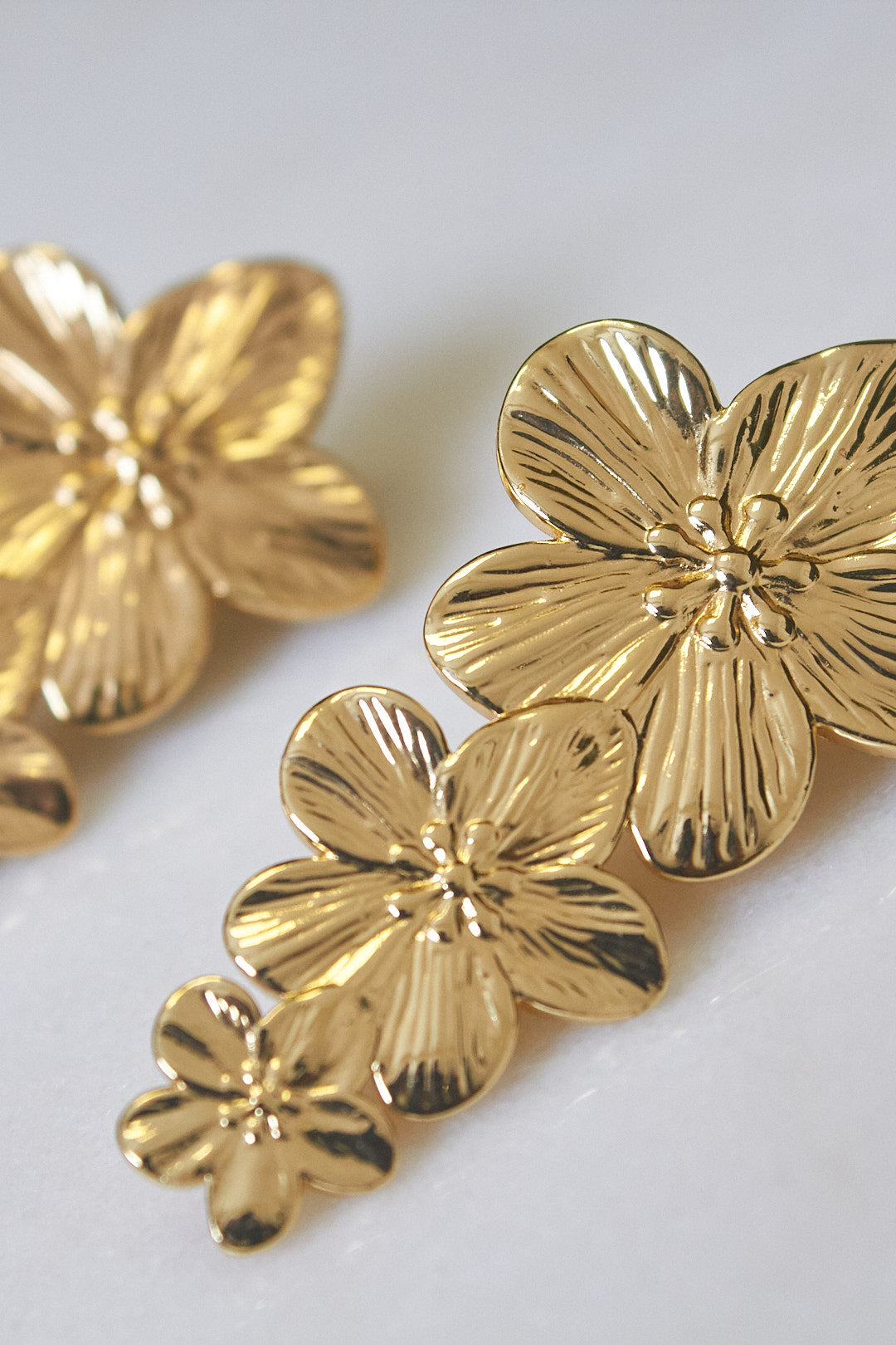 Brincos Conjunto Flores