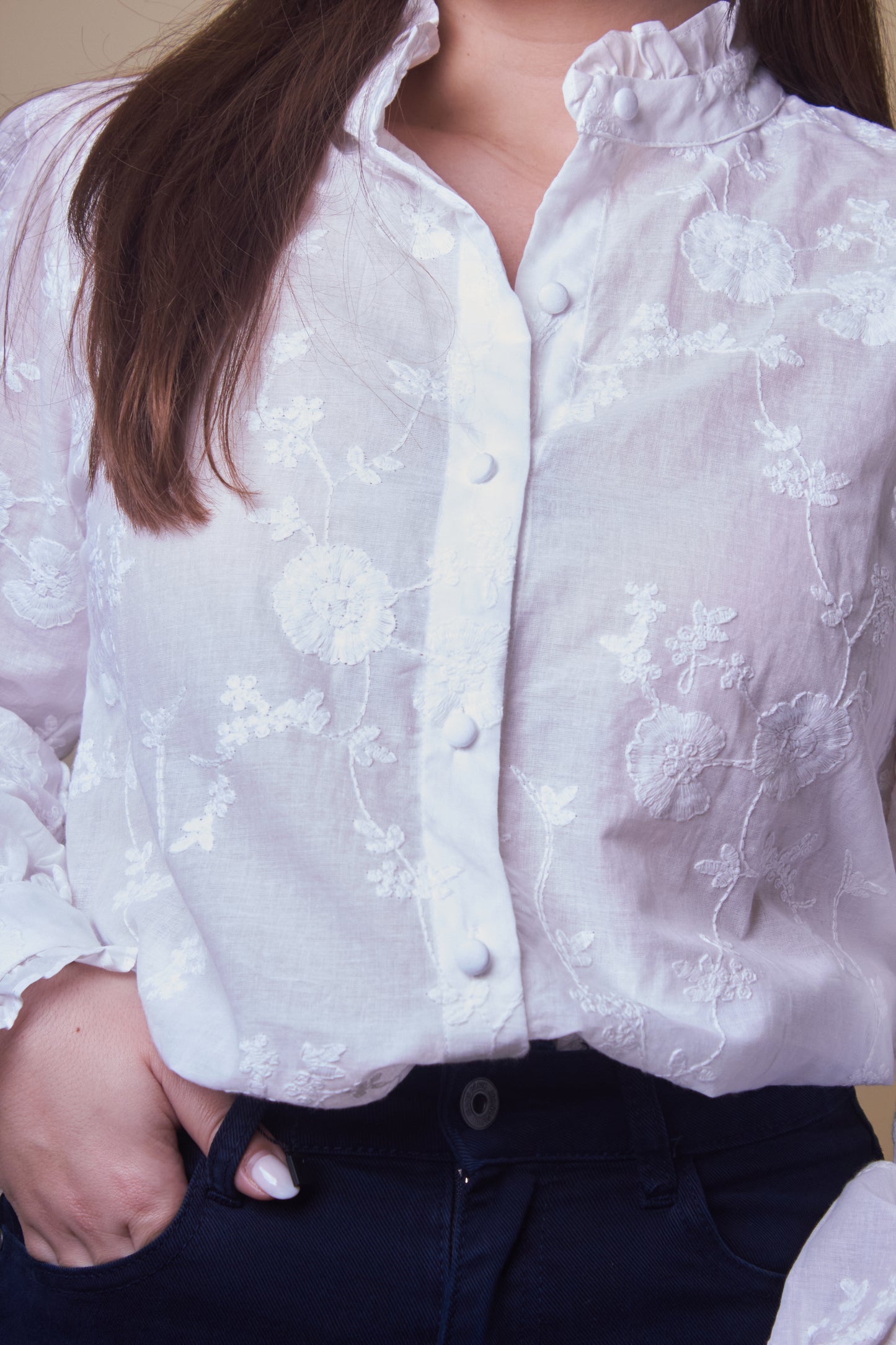 Camisa Bordada