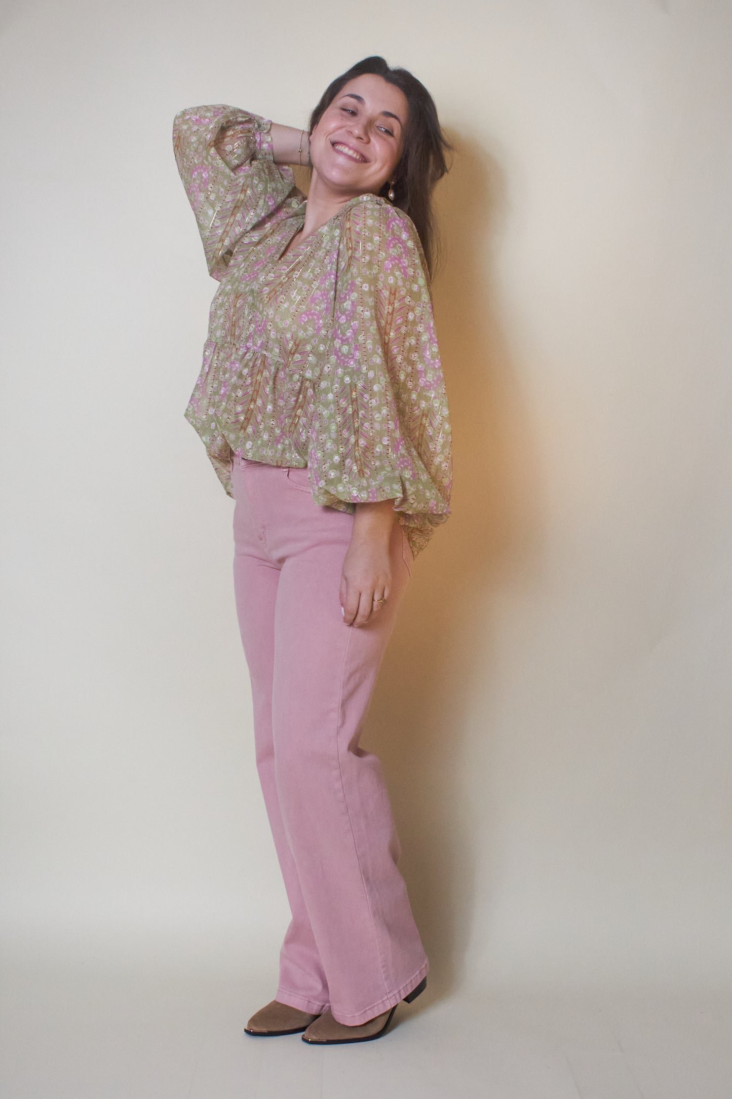Blusa Manga Bufante